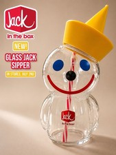 Jack in the box glass cup (limited edition)