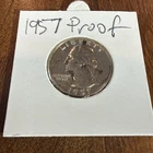 1957 (P) Washington Quarter Gem Proof 90% Silver