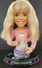 Miley Cyrus HANNAH MONTANA Vintage Stylin Makeover Head Bust plays GOT THE PARTY