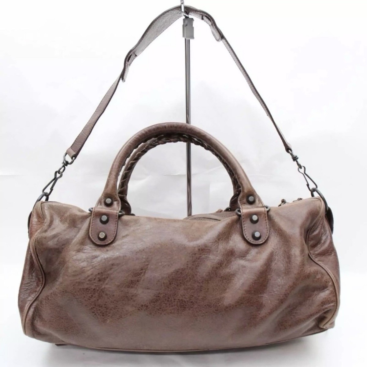 Balenciaga バレンシアガ ツイッギーバッグ　ブラウン Balenciaga RARE RH Twiggy Bag Brown | eBay