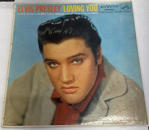 Elvis Presley LOVING YOU RCA Victor LP 1957 First Pressing LPM-1515 Matrix 1S/1S