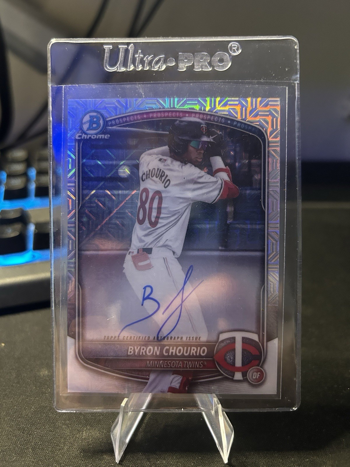 2025 Bowman - Chrome Prospect Mega Box Autographs Byron Chourio #BMA-BC (RC)