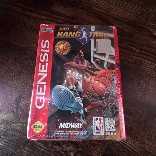 NBA Hang Time - 1996, Sega Genesis - CIB Brand New Unopened