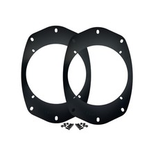 Metal 6x9 to 6.5 Speaker Adapter Plates - Heavy Duty Car Mounting Brackets