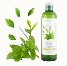 Aroma zone Gel douche Thé vert & Menthe BIO nettoie la peau sans la dessécher !