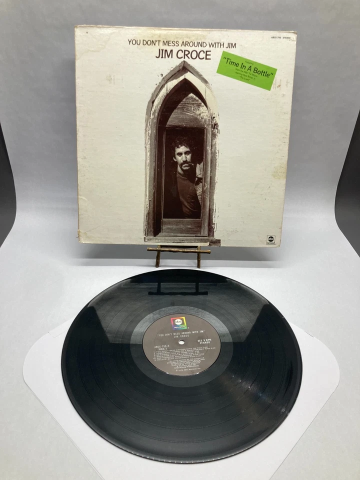 Jim Croce You Don't Mess Around With Jim Vinyl LP 1972 ABC Record ABCX-756-A - Image 3 of 4