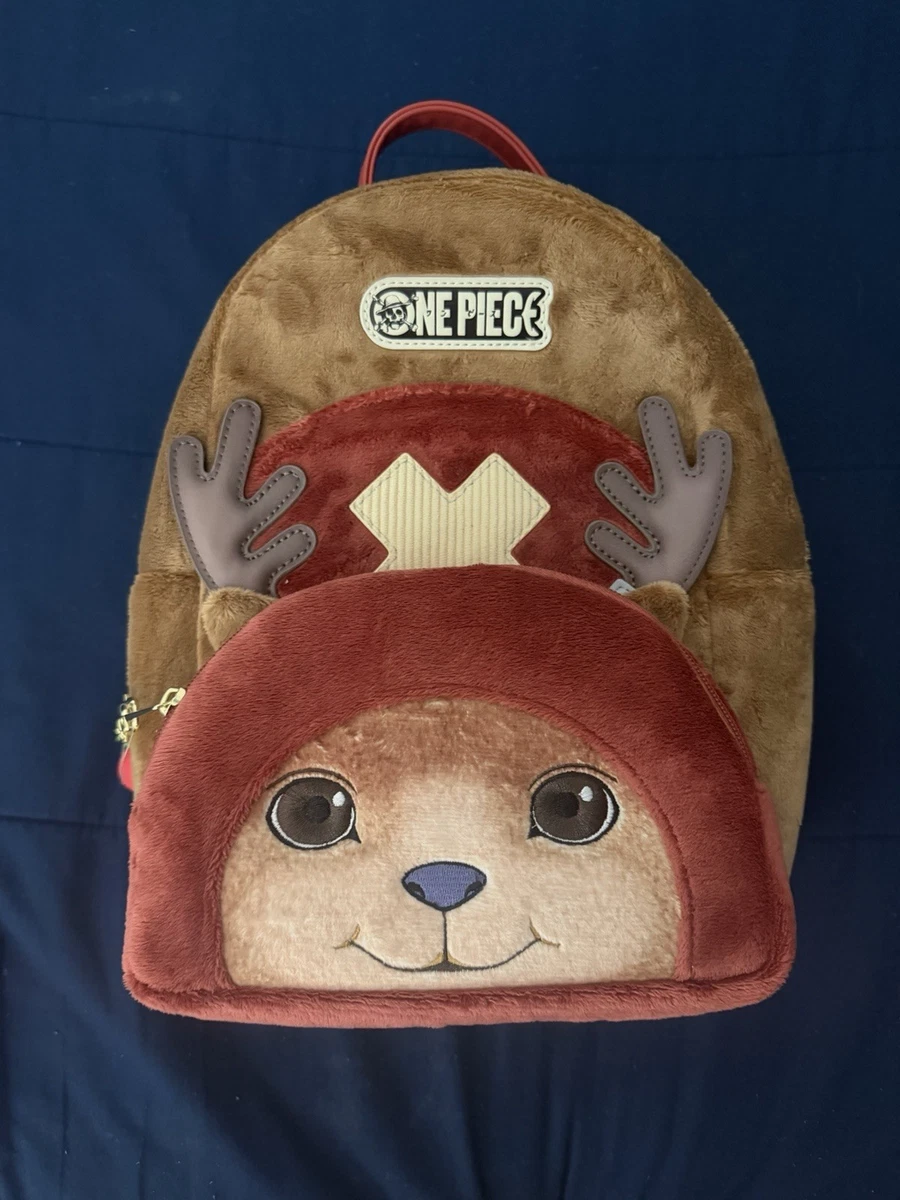 Netflix One Piece Tony Tony Chopper Plush Mini Backpack - NWT one piece chopper backpack products for sale | eBay main image 3