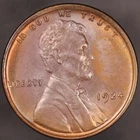 1924  LINCOLN CENT FROM AN ORIGINAL COLLECTION | BU | LOT BB-1814