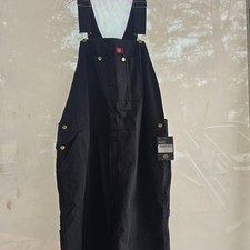 Dickies Men's Overalls Crossover High-Back Multi Pocket DUCK Bib Overalls 44x32