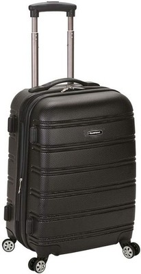 Rockland Melbourne Hardside Expandable Spinner Wheel Luggage, Carry-On 20'', B...