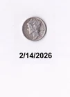 1944P Mercury Dime – 90% Silver – Philadelphia Mint U.S. Coin Circulated!