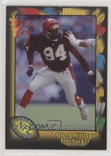 1991 Wild Card Alfred Williams #84 Rookie RC 9om. rookie card picture
