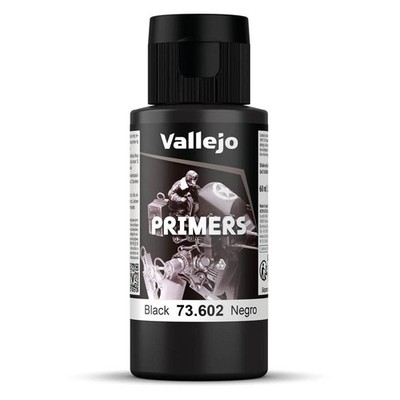 Vallejo - Surface Primer Color | Black Acrylic 2.02 Fl Oz (Pack of 1),
