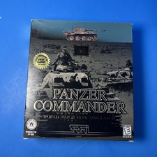 VTG PC Game 1998 Panzer Commander World War II Tank Simulator BIG BOX Windows 95