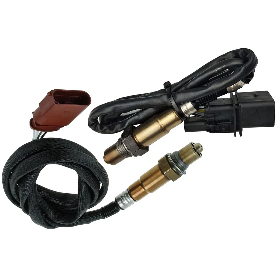 For 2001-2006 VOLKSWAGEN GOLF AUDI A4 TT 1.8L L4 Turbo 2x Up+Down Oxygen Sensors - Imagem 3 de 4