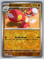 Medicham 079/142 Stellar Crown Reverse Holo Common