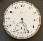 Antique 1920 Elgin Grade 315 Pocket Watch Movement Parts/Repair 12s 15j USA