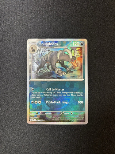 *NM* Houndoom 63/131 Poke Ball Reverse Holo Prismatic Evolutions - Picture 1 of 4