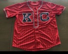 Jackie Robinson Kansas City Monarchs Jersey Negro Leagues #5 Mens L Large New