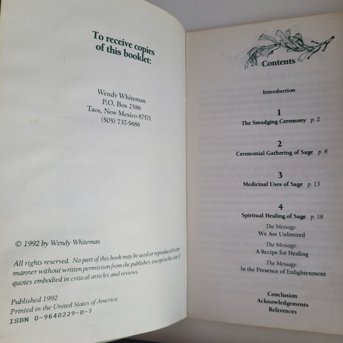 Herbs And Things Book + Sacred Sage Lot - Picture 6 of 14