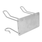 Clothes Steamer Rack Garment Stand Fabric Wall Mount Flat Iron Holder