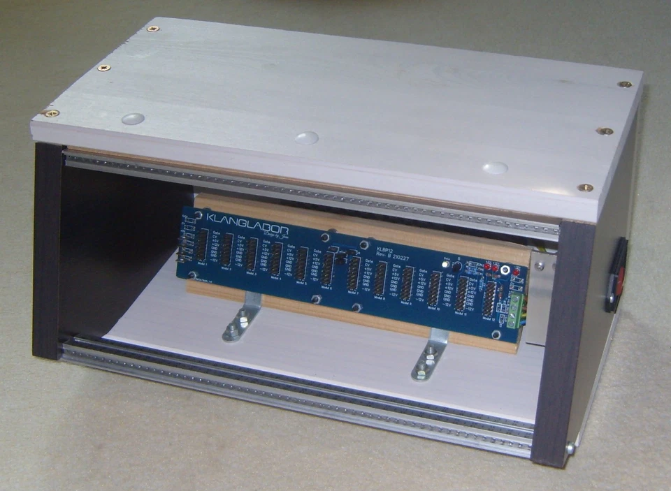 Eurorack Modularkästchen (Eigenbau)