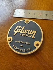 Gold Metal Guitar Toggle Switch Back Plate Co...