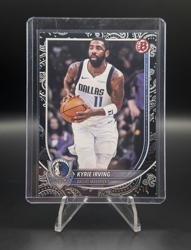Topps 2025-26 Bowman Kyrie Irving Dallas Mavericks #130 Serial Numbered /10