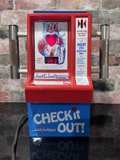 Vintage Coin Operated Heart Rate Health Checker Machine Works