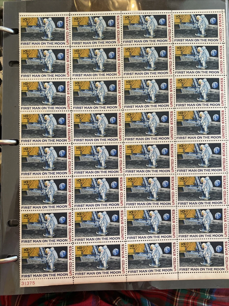 First Man On The Moon Stamp In Space Postal Stamps for sale | eBay