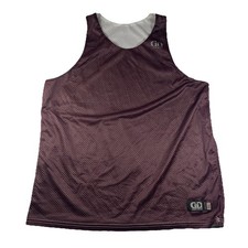 Game Gear Basketball/Baseball Reversible Jersey Adult X-Large Burgundy White