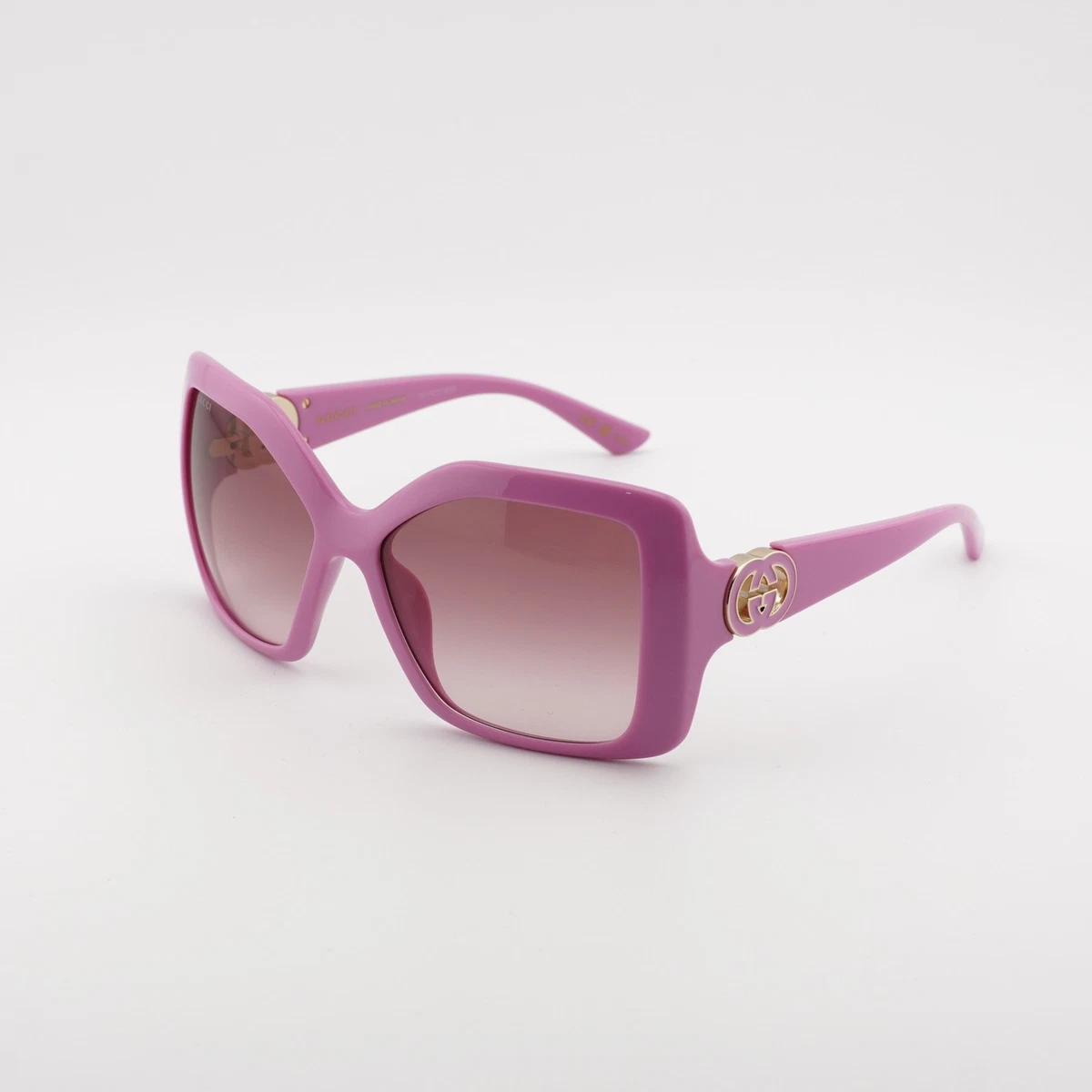 Gucci Pink Plastic Frame Sunglasses for Women for sale | eBay
