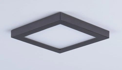 Maxim 57720 Nickel Wafer 4.5" Square Indoor / Outdoor Led Ceiling Light - 3000K - Picture 5 of 6