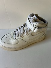 Nike Air Force 1 Mid White Shoes Size 6Y Youth 314195-113 Womens 7.5
