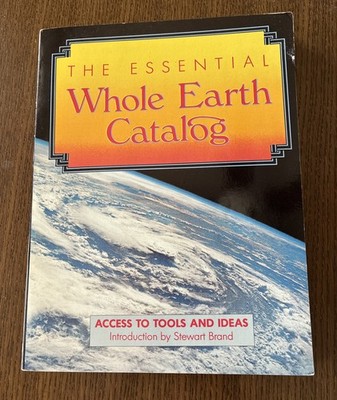 The Essential Whole Earth Catalog: Access to Tools and Ideas Vintage 1st Ed, VG