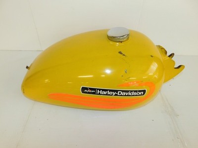 LL* HARLEY DAVIDSON AMF 1972 SS 350 ORIGINAL GAS FUEL TANK W/ LID