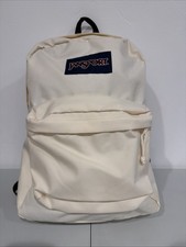 JanSport Backpack Ivory Color Cool Student 34L Coconut JS0A4QUE Clean