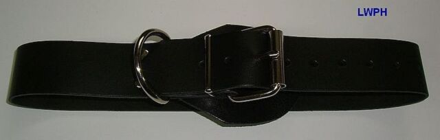 BDSM Lederriemen mit Klemmschutz zweidrittel-Lochung zusätzlichen D-Ring 4 0 cm