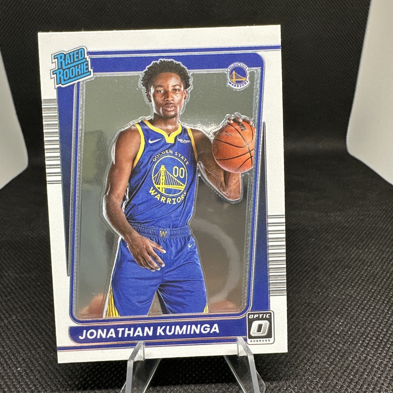 JONATHAN KUMINGA 2021-22 Donruss Optic BASKETBALL Rated Rookie RC# 190 WARRIORS