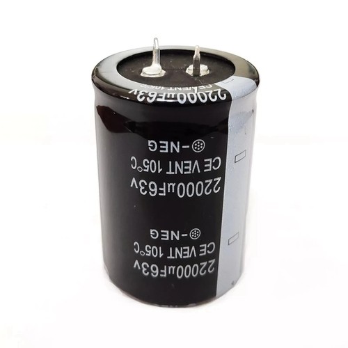 2pcs 63v 22000uf Aluminium-Elektrolyt-Kondensator 35x50mm - Picture 5 of 5