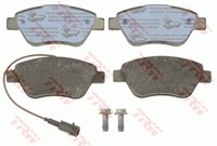 TRW GDB1590 Bremsbelagsatz, Scheibenbremse FüR Fiat, Lancia