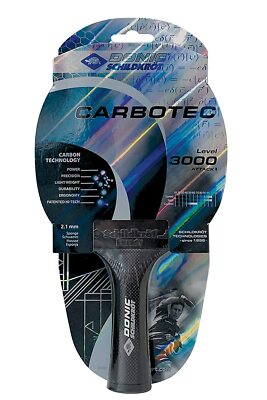 Donic 3000 Wooden Carbotec Attacking Table Tennis Bat Racket Sports Play Game
