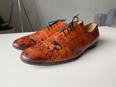 RARE Tom Ford Gucci 2009 Resort Tattoo Dress Shoe Loafer Derby 43 E | eBay