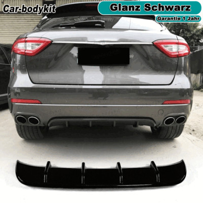Glanz Schwarz Heckdiffusor Heckschürze Für Maserati Levante M161 Sport 2016-2017