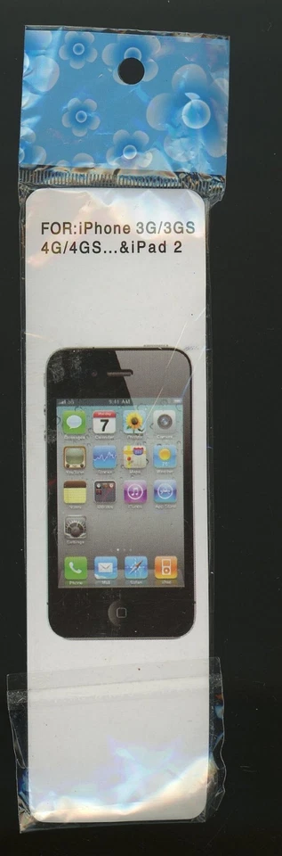 Lápiz óptico iPhone iPad Pantalla táctil 3G 4G 3GS 4GS y 5 1/2" L Bolígrafo B4B3 Foto 2 de 3