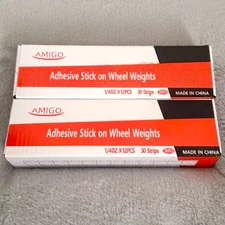 720pcs 2PKGS Tire Balance Wheel Weight Stick-On Adhesive 1/4oz (.25) pcs BIG BOX