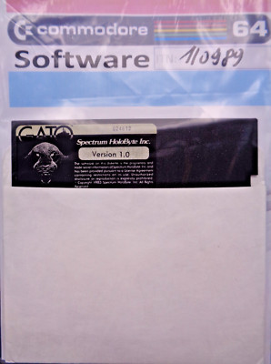 COMMODORE 64/128 -- GATO VERSION 1.0 (SPECTRUM HOLOBYTE - DISK)