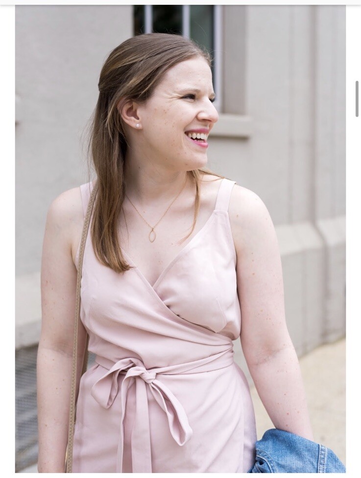 everlane pink dress The Long-Sleeve Riviera Dress