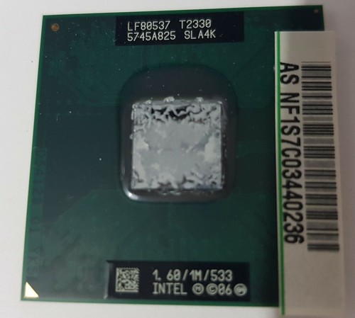 Processeur SLAEC Intel Pentium T2310 (1M Cache, 1.46 GHz, 533 M