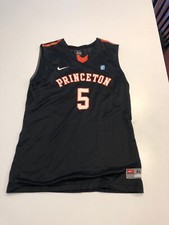 Game Worn Used Princeton Tigers Nike Basketball Jersey Size XL #5